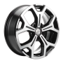 Легковой диск Khomen Wheels KHW1710 6,5x17 5x114,3 ET40 64,1 F-Silver-FP