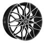 Легковой диск Khomen Wheels KHW1813 7x18 5x108 ET43 65,1 Black-FP